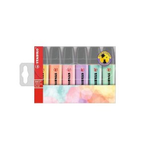 Stabilo Boss Pastel Highlighters 6 pack